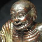 清封錫祿竹根雕羅漢 清封錫祿竹根雕羅漢