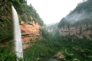 水口寺瀑布 水口寺瀑布