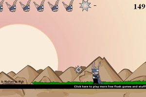 《兔子躲避飛鏢》 《兔子躲避飛鏢》