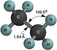 乙烷分子結構