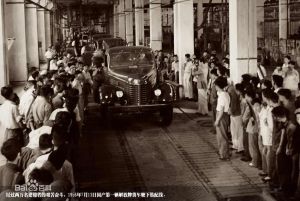 中國第一輛“解放”牌汽車下線
