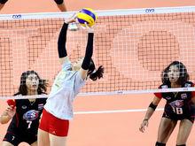 二傳陳馨彤在傳球