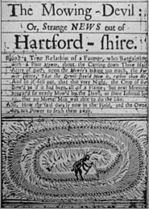 1679年記載Hartford-郡麥田怪圈的書籍