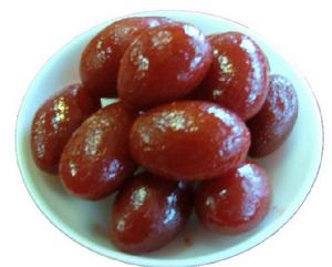 雪紅圓蜜餞