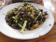 炒酸菜雞雜 炒酸菜雞雜