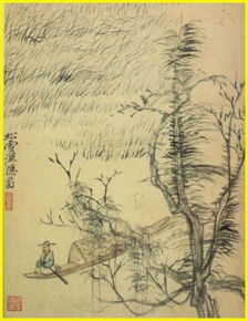 清惲壽平仿古山水圖 清惲壽平仿古山水圖