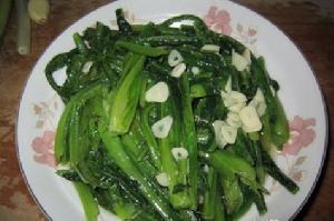 蒜香油麥菜