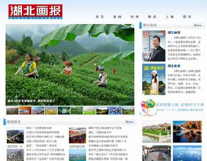 湖北畫報網截圖