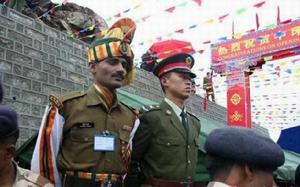 中國印度邊境站崗