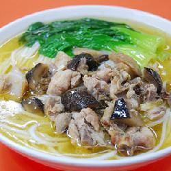 沙參燉雞面 沙參燉雞面