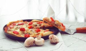 蘑菇雞肉披薩 蘑菇雞肉披薩