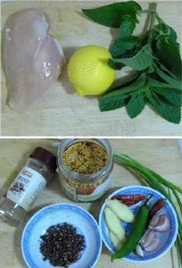 薄荷檸檬拌雞絲