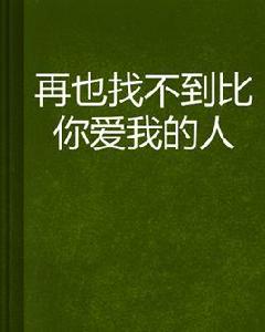 再也找不到比你愛我的人 再也找不到比你愛我的人