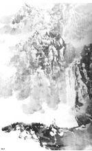 草書大家李志敏山水畫作