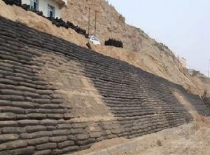 疊袋式擋牆支護 疊袋式擋牆支護