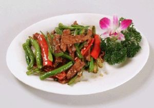 雙椒炒牛肉 雙椒炒牛肉
