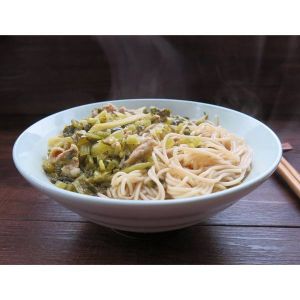 雪菜春筍肉絲麵 雪菜春筍肉絲麵