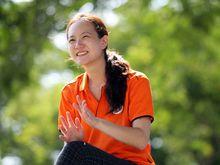 佘雪玲依然懷有希望繼續衝刺