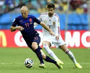 荷蘭5-1復仇西班牙 荷蘭5-1復仇西班牙