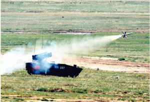 中國AFT-10飛彈發射瞬間