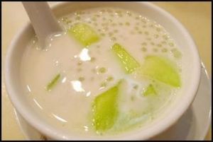 蜜瓜椰汁西米露 蜜瓜椰汁西米露