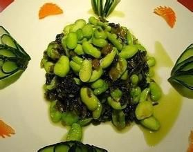 蠶豆泥拌雪裡蕻 蠶豆泥拌雪裡蕻