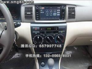 華陽花冠DVD導航儀改裝好後的效果圖