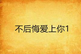 不後悔愛上你1 不後悔愛上你1