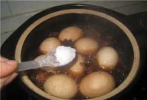 核桃枝煮雞蛋 核桃枝煮雞蛋