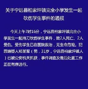 4&middot;3寧遠持刀砍傷學生事件