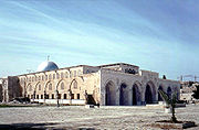 聖殿騎士團最早的總部，耶路撒冷聖殿山的阿克薩清真寺