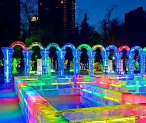 工人體育場冰燈遊園會