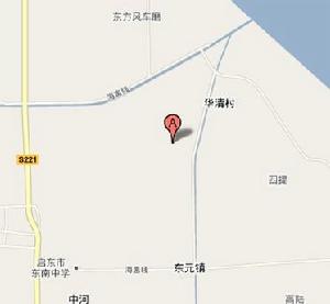 三圩村區域地圖