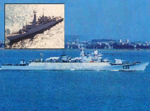 056採用中央橋樓型船型