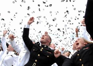 美國海軍軍官學校畢業典禮