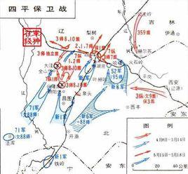 四平保衛戰 四平保衛戰