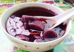 薑汁紫地瓜糖水