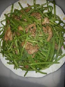 蘆蒿炒肉 蘆蒿炒肉