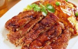 墨西哥燒烤雞排蛋包飯