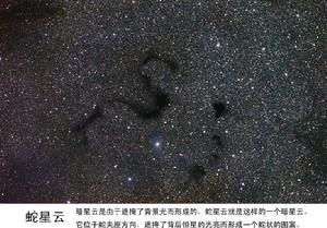 蛇夫座Ｓ狀暗星雲
