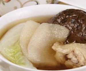 花菇燉竹蓀 花菇燉竹蓀