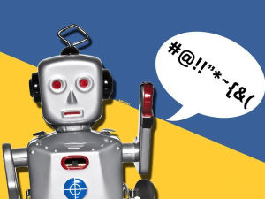 機器人髒話門 機器人髒話門