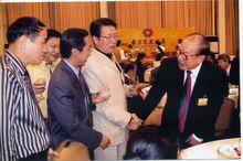 劉建吉先生和印尼僑領林文鏡