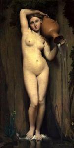 泉[法國新古典主義畫家安格爾創作的油畫]