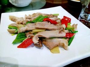 生炒豬肚 生炒豬肚