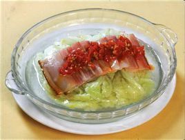 腊味浸娃娃菜 腊味浸娃娃菜