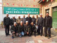 閻良清真寺留念