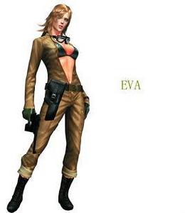 eva[著名諜報遊戲合金裝備的人物]