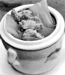 鮮乾苦瓜燉蚝豉 鮮乾苦瓜燉蚝豉