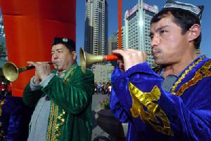 （圖）慶祝傳統節日肉孜節